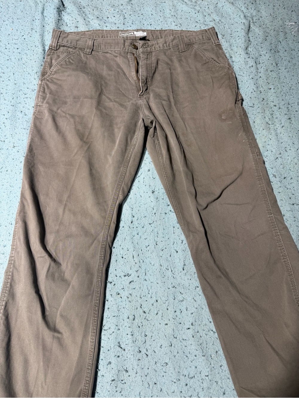 Carhartt Relaxed Fit Utility Work Pants in Gray/Taupe